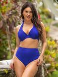 Pour Moi Laguna Beach Underwired Bikini Top, Ultramarine/White