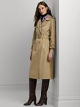 Ralph Lauren Lauren Ralph Lauren Lined Trench Coat, Birch Tan