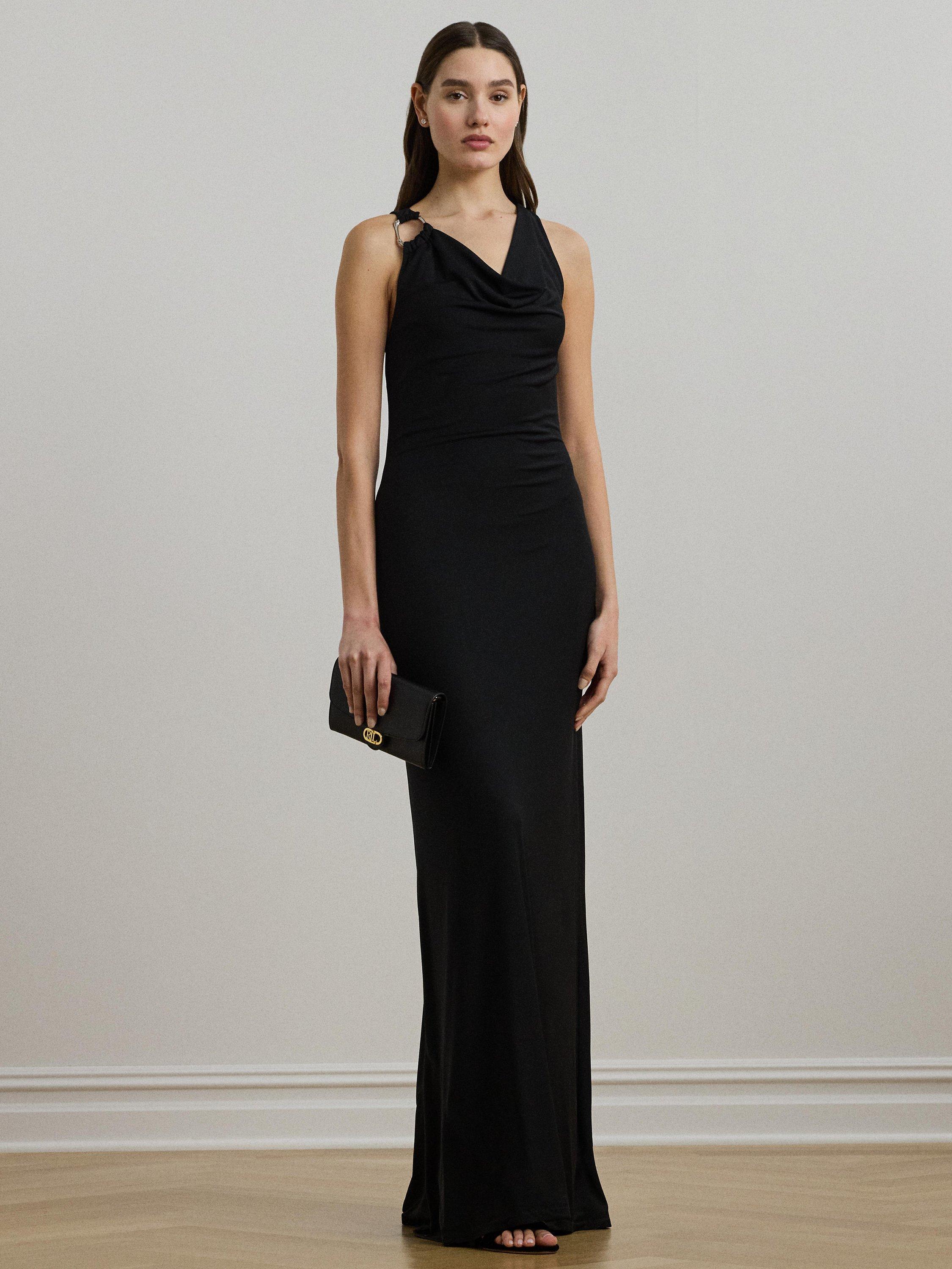 Lauren Ralph Lauren Elkanah Sleeveless Maxi Dress, Black