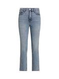 Lauren Ralph Lauren High Rise Straight Ankle Jeans, Light Blue