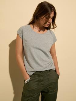 Baukjen Catherine Pure Organic Cotton T-Shirt - view 2, Grey Marl