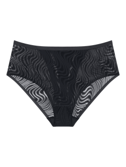 Triumph Shape Smart Ellipse Maxi Knickers, Black, Black