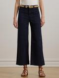 Lauren Ralph Lauren Yurshane Stretch Wide Leg Cropped Chinos