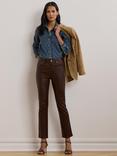 Lauren Ralph Lauren Jamelko Long Sleeve Denim Shirt, Haze Wash
