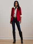 Lauren Ralph Lauren High Rise Skinny Ankle Jeans, Dark Blue