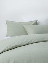 John Lewis Cotton Mini Gingham Duvet Cover Set