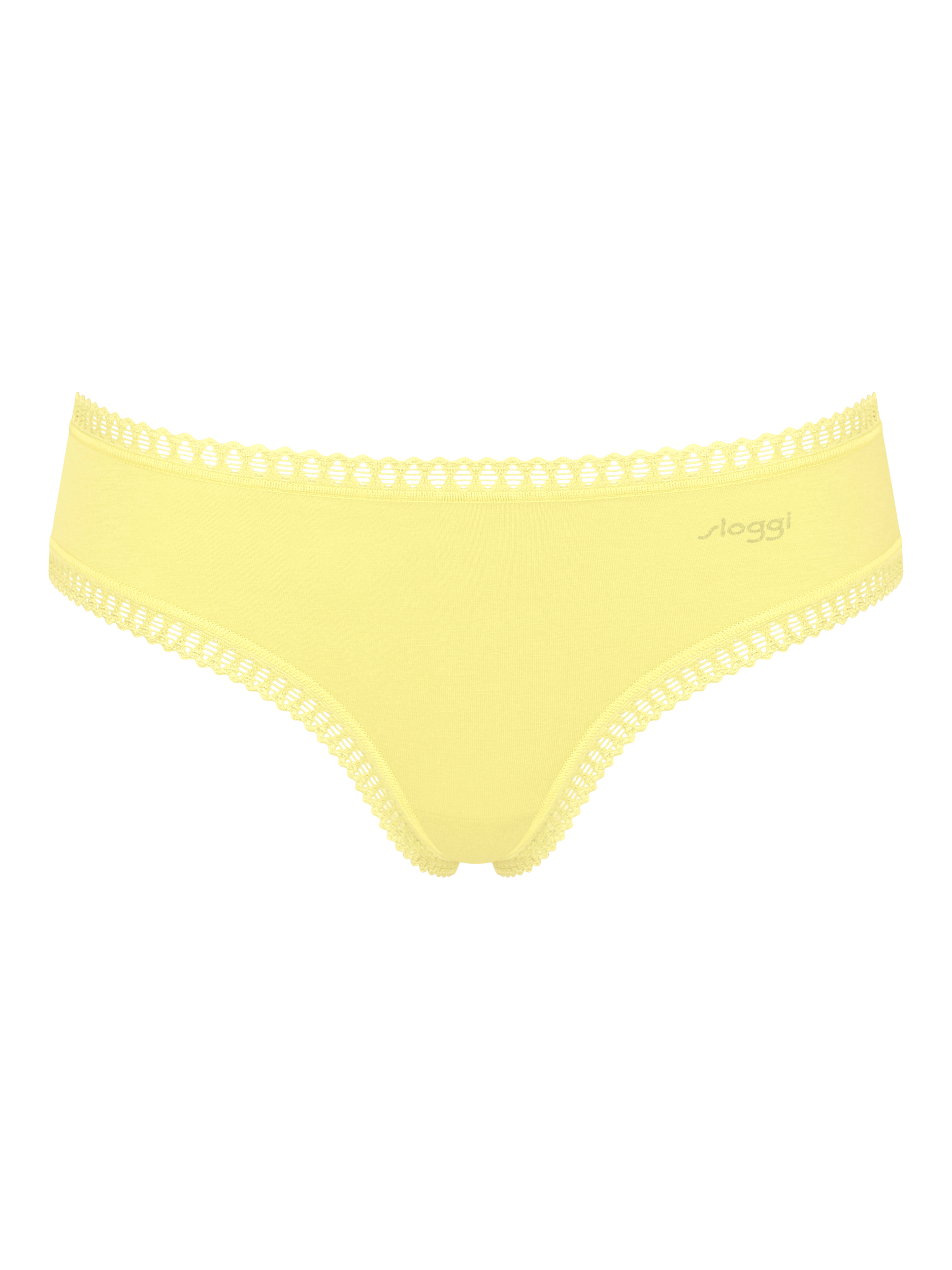Product image 6 of 8, which shows sloggi GO Crush Organic Cotton Blend Hipster Knickers, Pack of 3, Multi, XXL