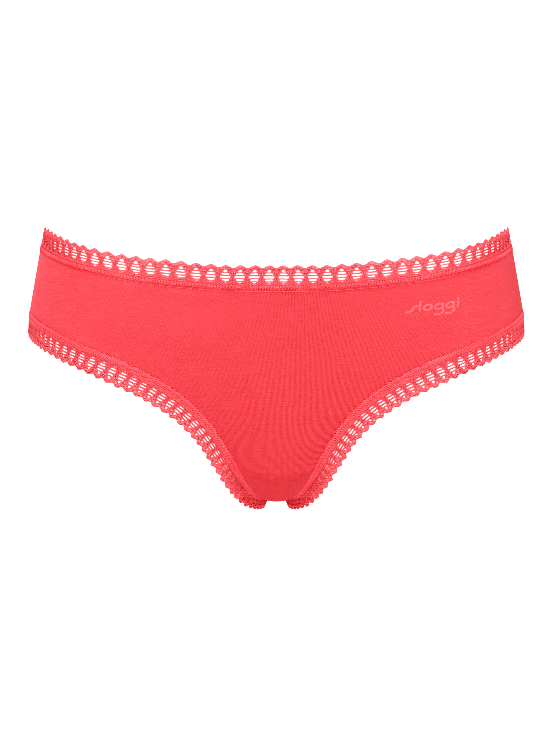 Product image 7 of 8, which shows sloggi GO Crush Organic Cotton Blend Hipster Knickers, Pack of 3, Multi, XXL