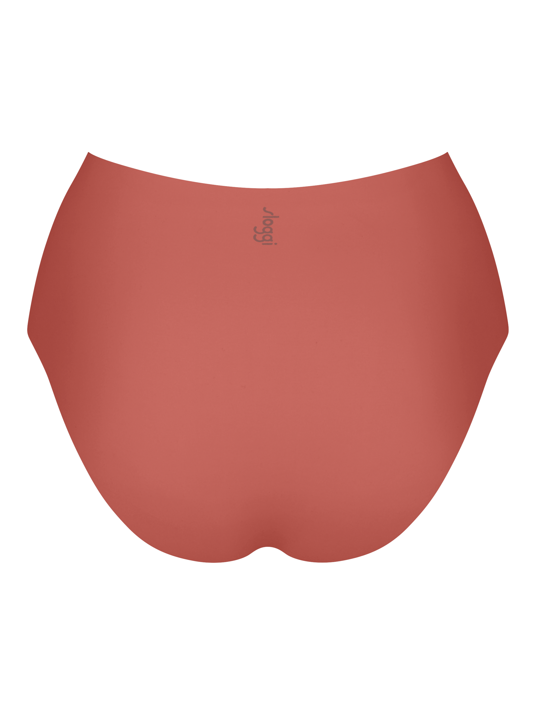 Product image 2 of 6, which shows sloggi ZERO Feel 2.0 High Waist Knickers, Candid Orange, XXL