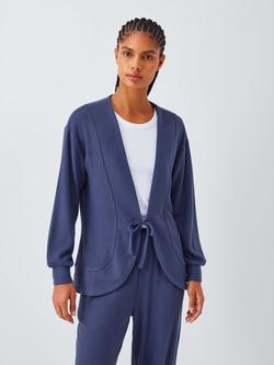 John Lewis Snit Tie Front Lounge Set, Crown Blue, Crown Blue