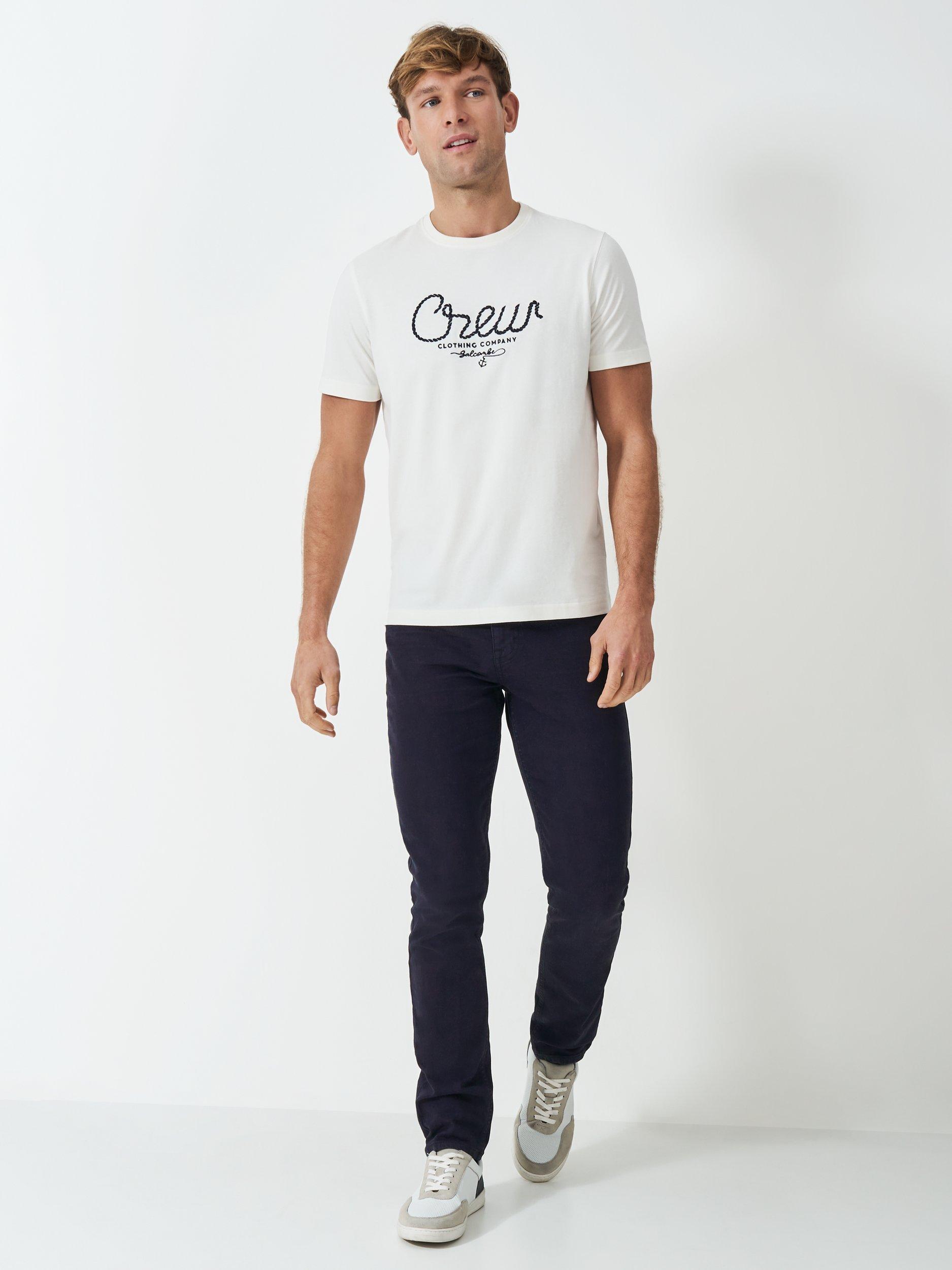 Crew Clothing Slim Fit Jeans, Navy Blue