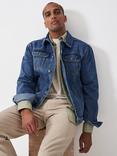 Crew Clothing Denim Jacket, Mid Blue