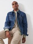Crew Clothing Denim Jacket, Mid Blue