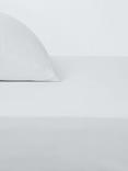 John Lewis Crisp & Fresh 400 Thread Count Organic Cotton Fitted Sheet, White