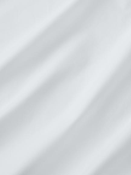 John Lewis Crisp & Fresh 400 Thread Count Organic Cotton Fitted Sheet - view 2, White