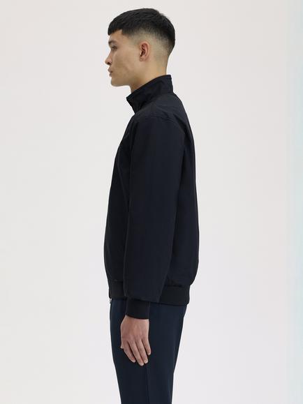 Fred Perry Brentham Zip-Through Sports Jacket, Navy - view 2, Navy