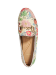Dune Glair Raffia Loafers, Multi