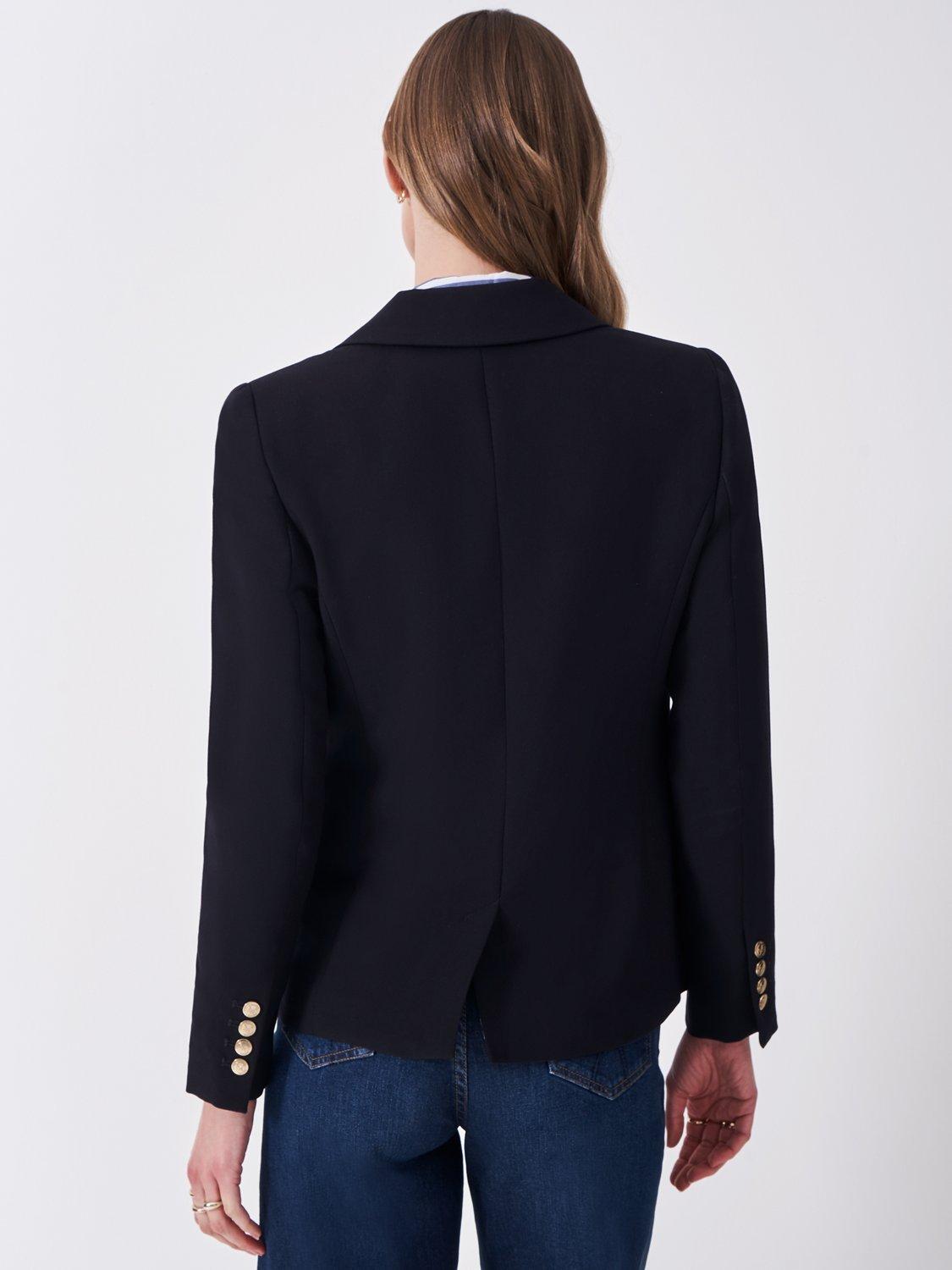 Product image 3 of 5, which shows Crew Clothing The Crew Blazer, Navy Blue, 6