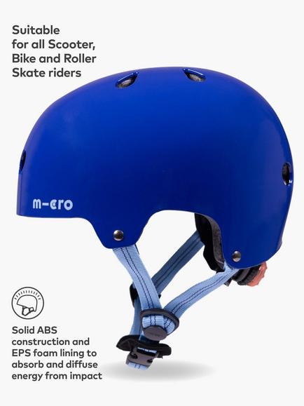 Micro Scooters Kids' Bike/Scooter Safety Helmet, Blue - view 2, Blue