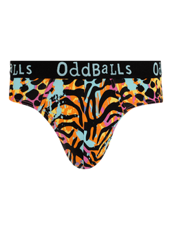 OddBalls Filthy Animal Briefs, Multi, Multi