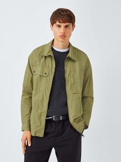 Kin Zip Front Overshirt, Dried Herb, Dried Herb