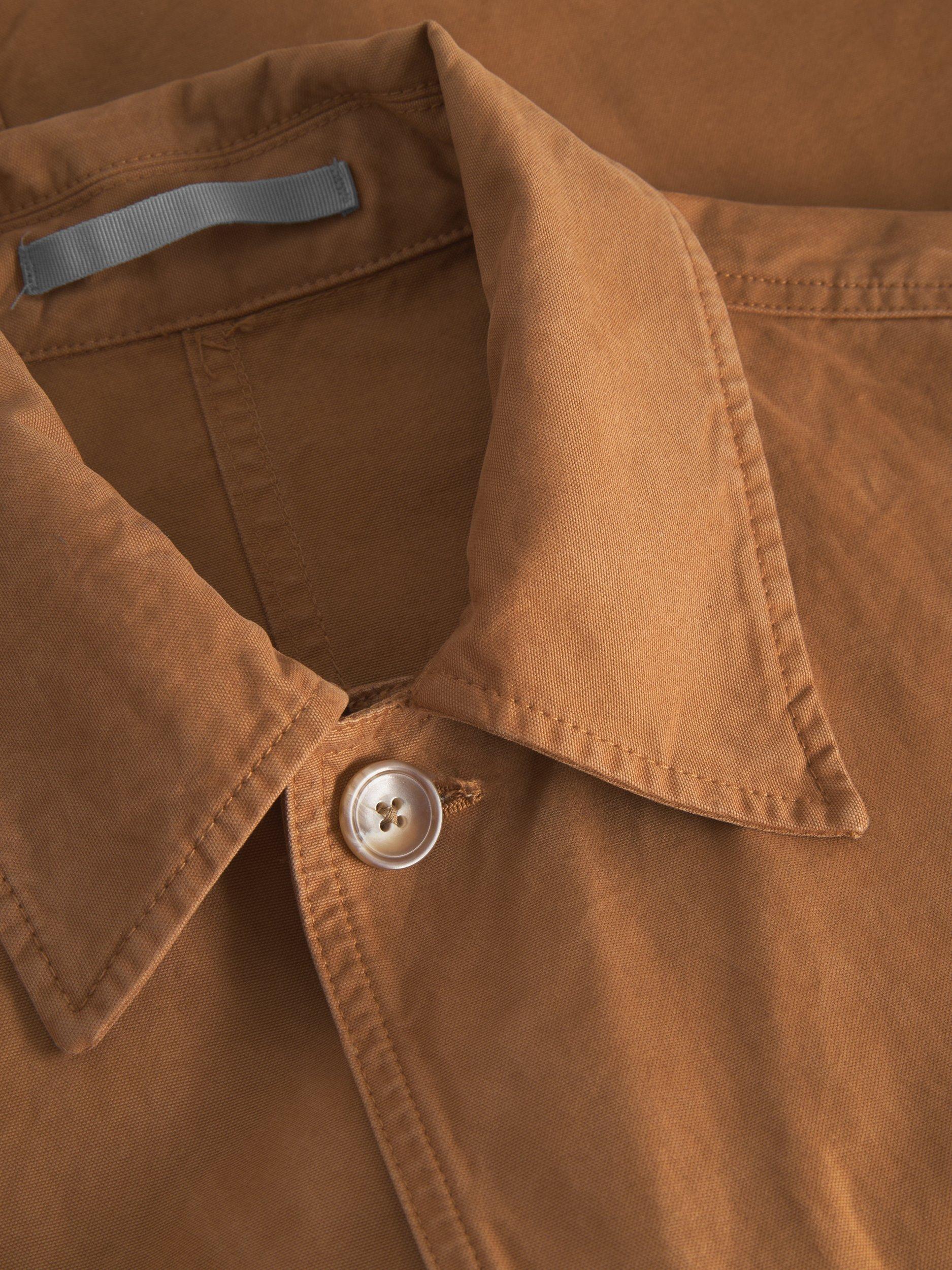 Product image 3 of 3, which shows Norse Projects Marcus Canvas Overshirt, Duck, S