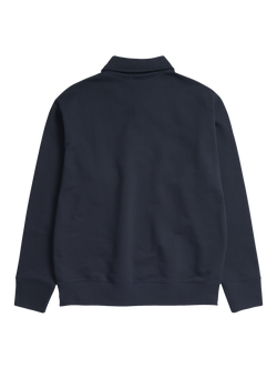Norse Projects Ketel Half-Zip Sweatshirt, Dark Navy - view 2, Dark Navy