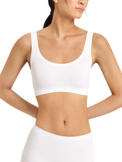 Hanro Touch Feeling Crop Top, White