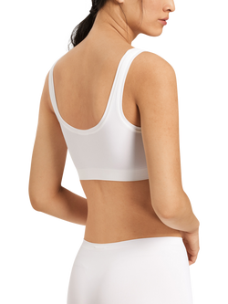 Hanro Touch Feeling Crop Top - view 2, White