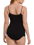 Hanro Cotton Seamless Cami Top, Black