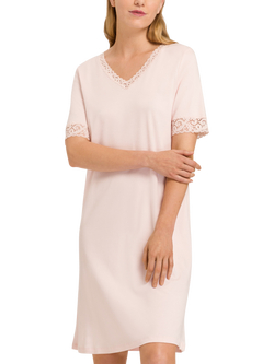 Hanro Moments Nightdress, Crystal Pink