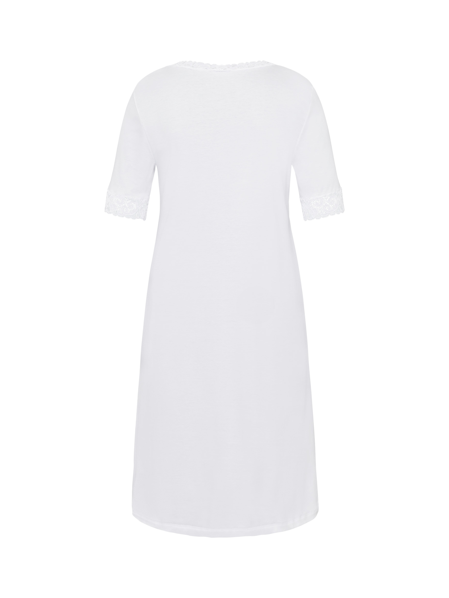 Product image 5 of 6, which shows Hanro Moments Nightdress, White, XS