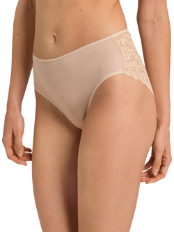 Hanro Moments Midi Briefs, Beige