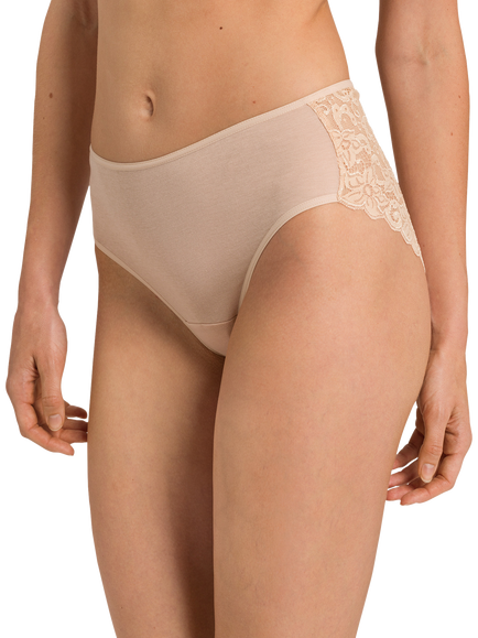 Hanro Moments Midi Briefs, Beige