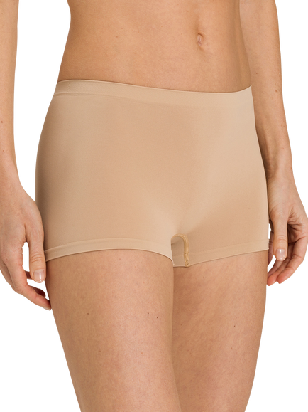 Hanro Touch Feeling Boy Shorty Briefs, Beige