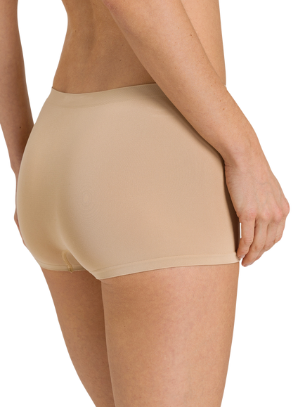 Hanro Touch Feeling Boy Shorty Briefs - view 2, Beige