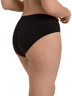 Hanro Touch Feeling Midi Brief - view 2, Black