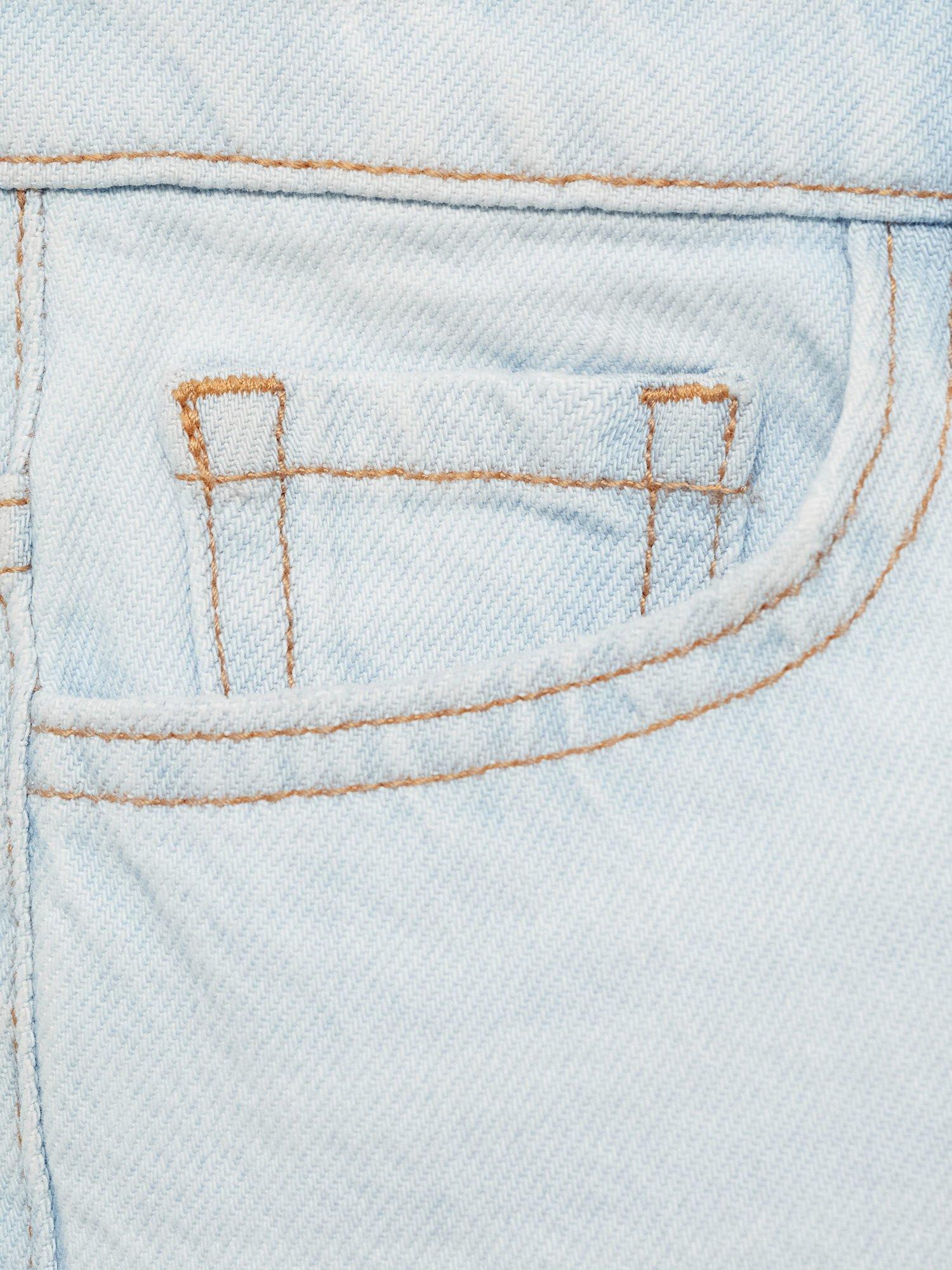 Product image 6 of 6, which shows Calvin Klein Kids' Dad Jeans, Sky Blue, 7 years