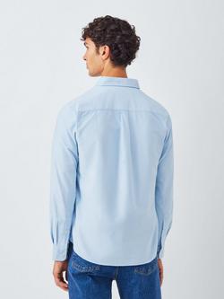 John Lewis Slim Fit Cotton Oxford Shirt - view 2, Blue
