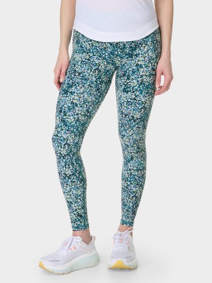 Sweaty Betty Power Workout Leggings, Blue Meadow Print