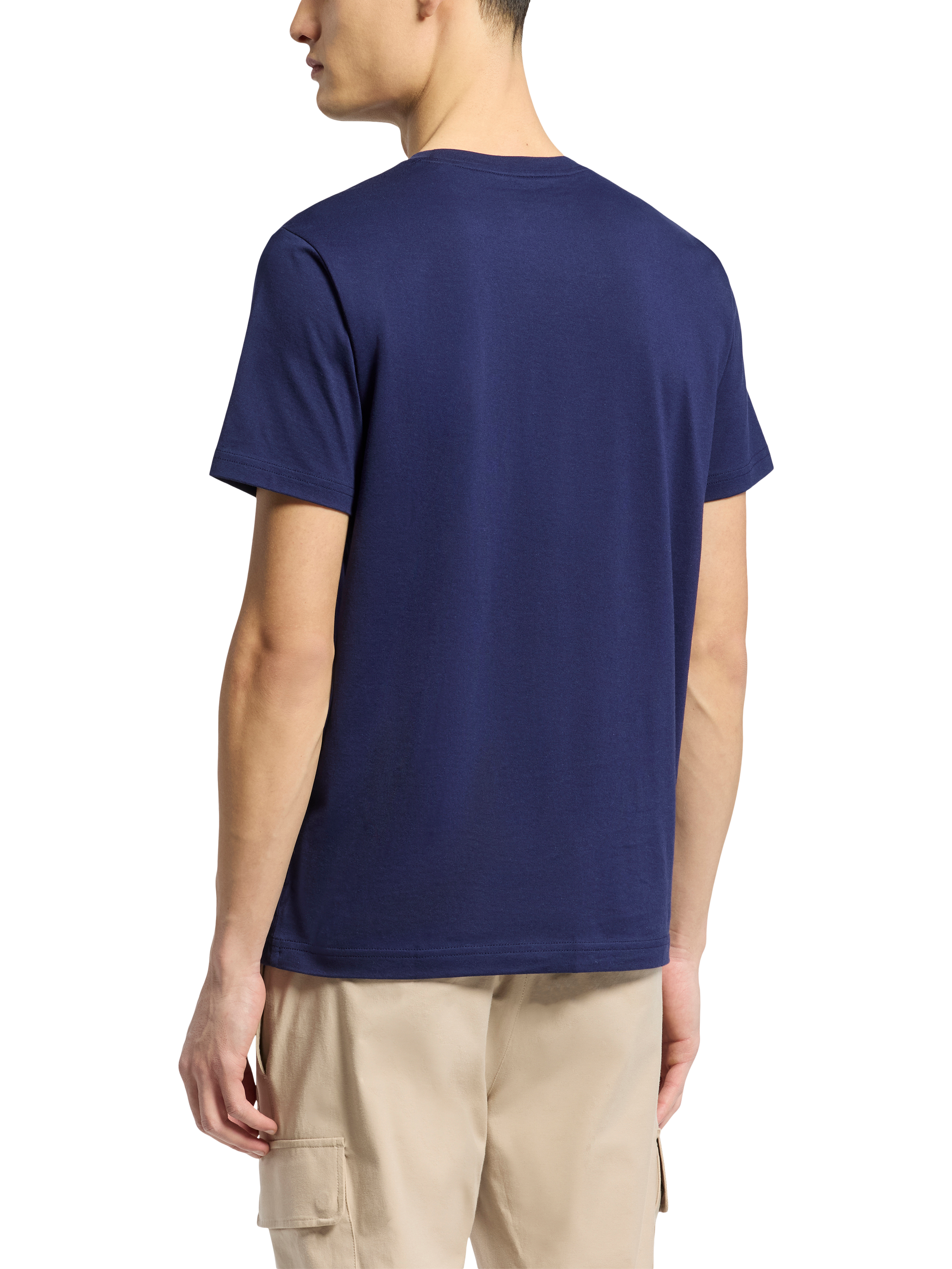 Product image 4 of 7, which shows Psycho Bunny Cotton Regular Fit Short Sleeve Embroidered T-Shirt, Evb - Evening Blue, M
