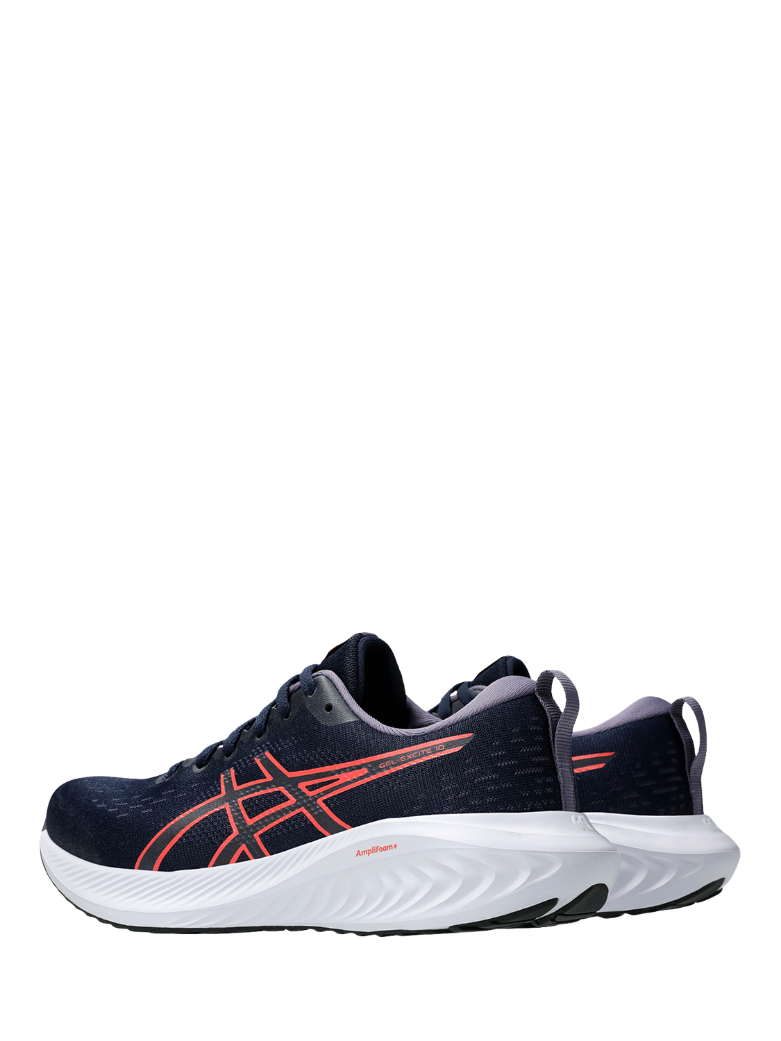 Product image 6 of 6, which shows ASICS Women's GEL-EXCITE 10 Running Shoes, Midnight/Coral, 4