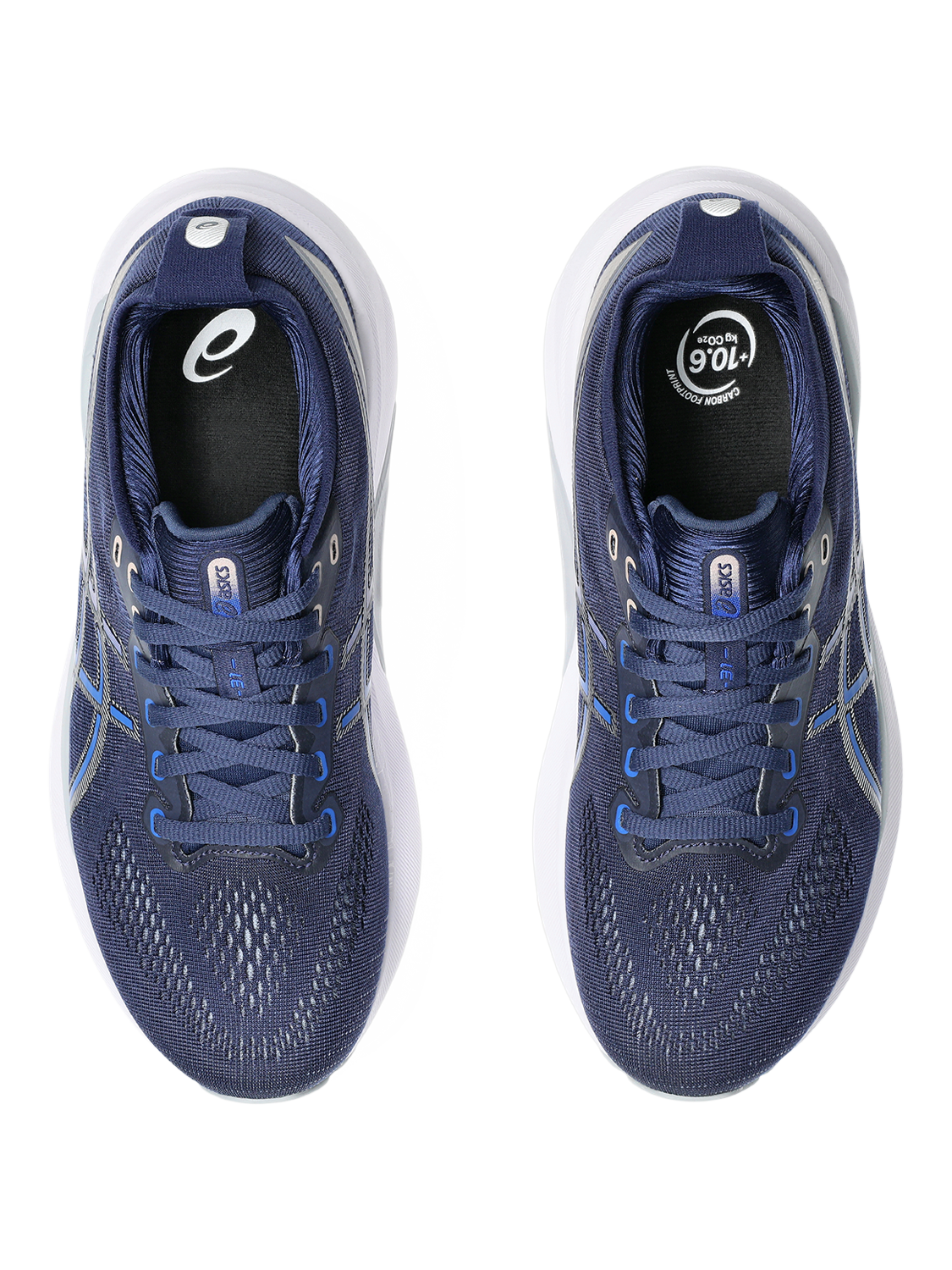 Product image 4 of 6, which shows ASICS Women's GEL-KAYANO 31 Running Shoes, Indigo/ Silver, 4