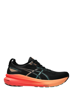 ASICS Men's GEL-KAYANO 31 Running Shoes, Black/Rainy Lake, Black/Rainy Lake