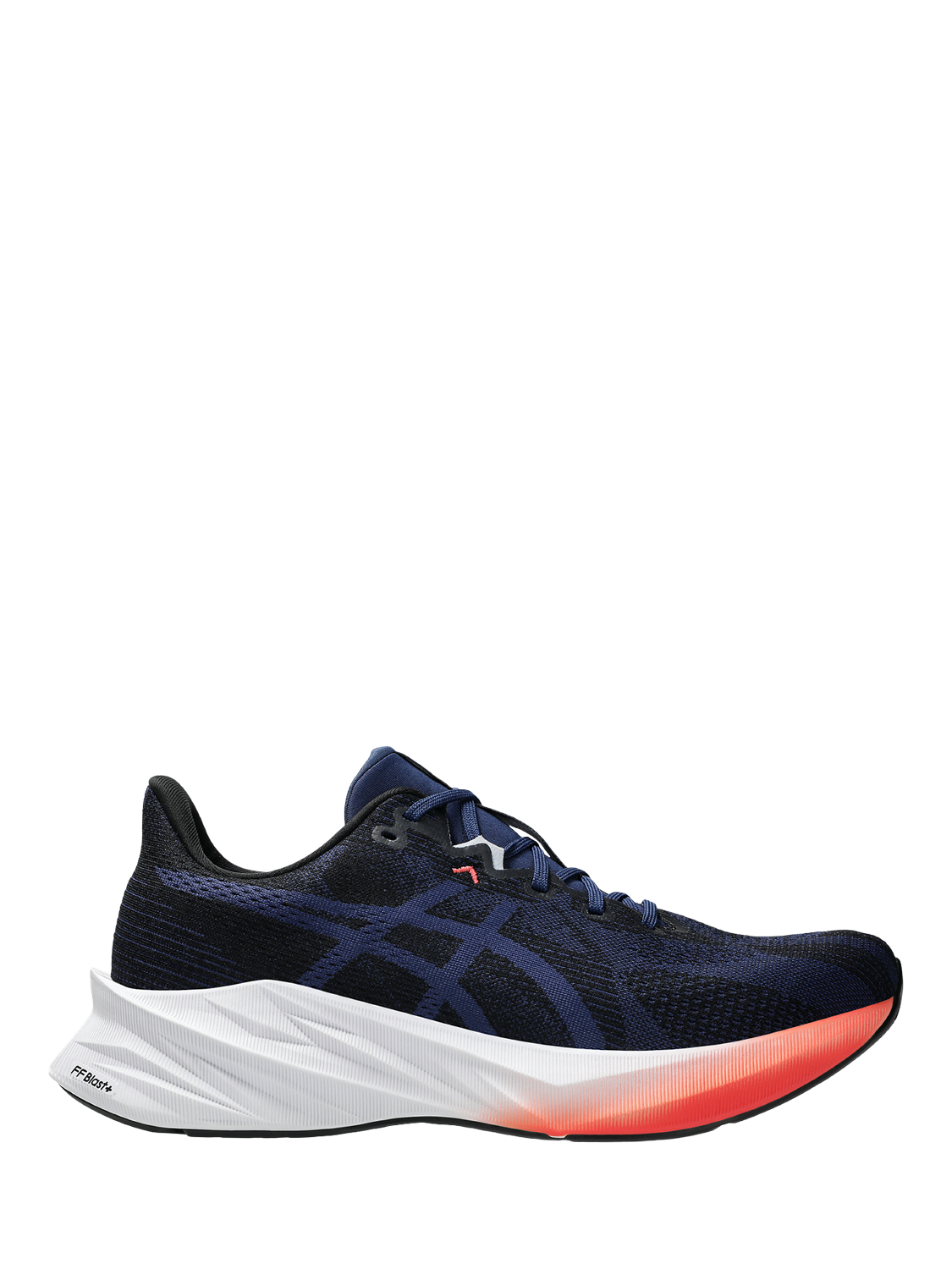 Product image 1 of 6, which shows ASICS Men's DYNABLAST 5 Running Shoes, Blue/Black, 7.5