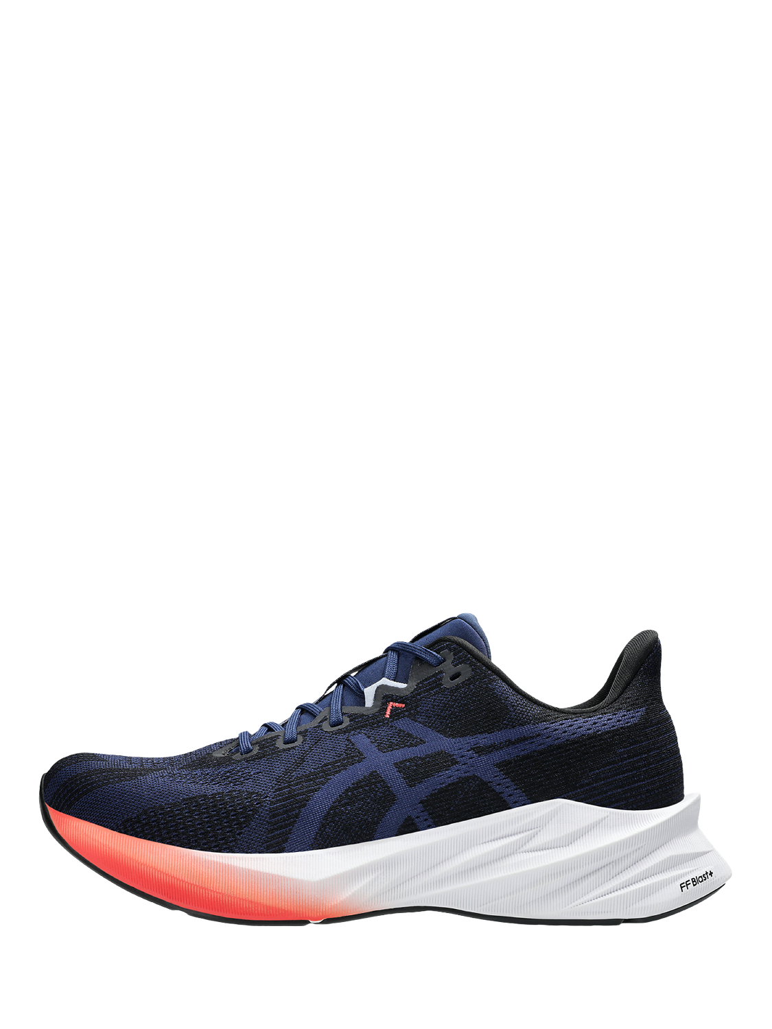 Product image 2 of 6, which shows ASICS Men's DYNABLAST 5 Running Shoes, Blue/Black, 7.5