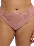 Elomi Teagan High Leg Knickers, Rose