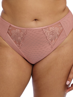 Elomi Teagan High Leg Knickers, Rose, Rose