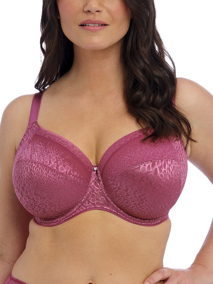 Product image 1 of 5, which shows Fantasie Envisage Underwired Side Support Bra, Passion, 32DD