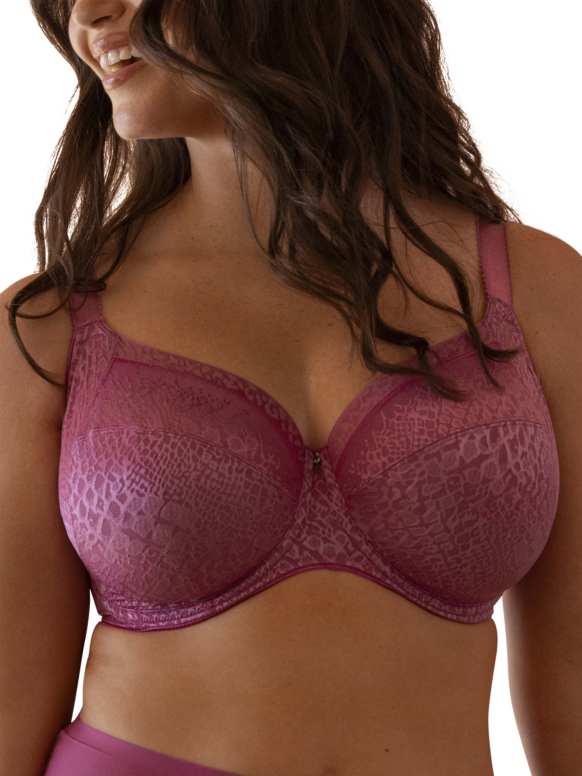 Product image 5 of 5, which shows Fantasie Envisage Underwired Side Support Bra, Passion, 32DD